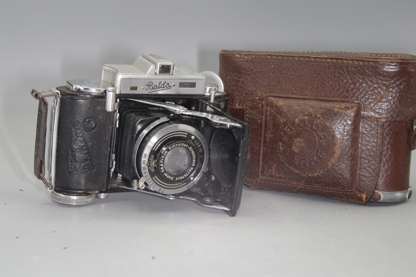 Balda Super Baldina Rangefinder Camera with Xenar 50mm F/2.8 Lens with case