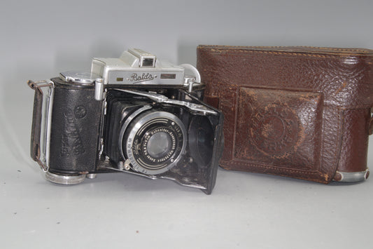Balda Super Baldina Rangefinder  Camera with Xenar 50mm F/2.8 Lens with case