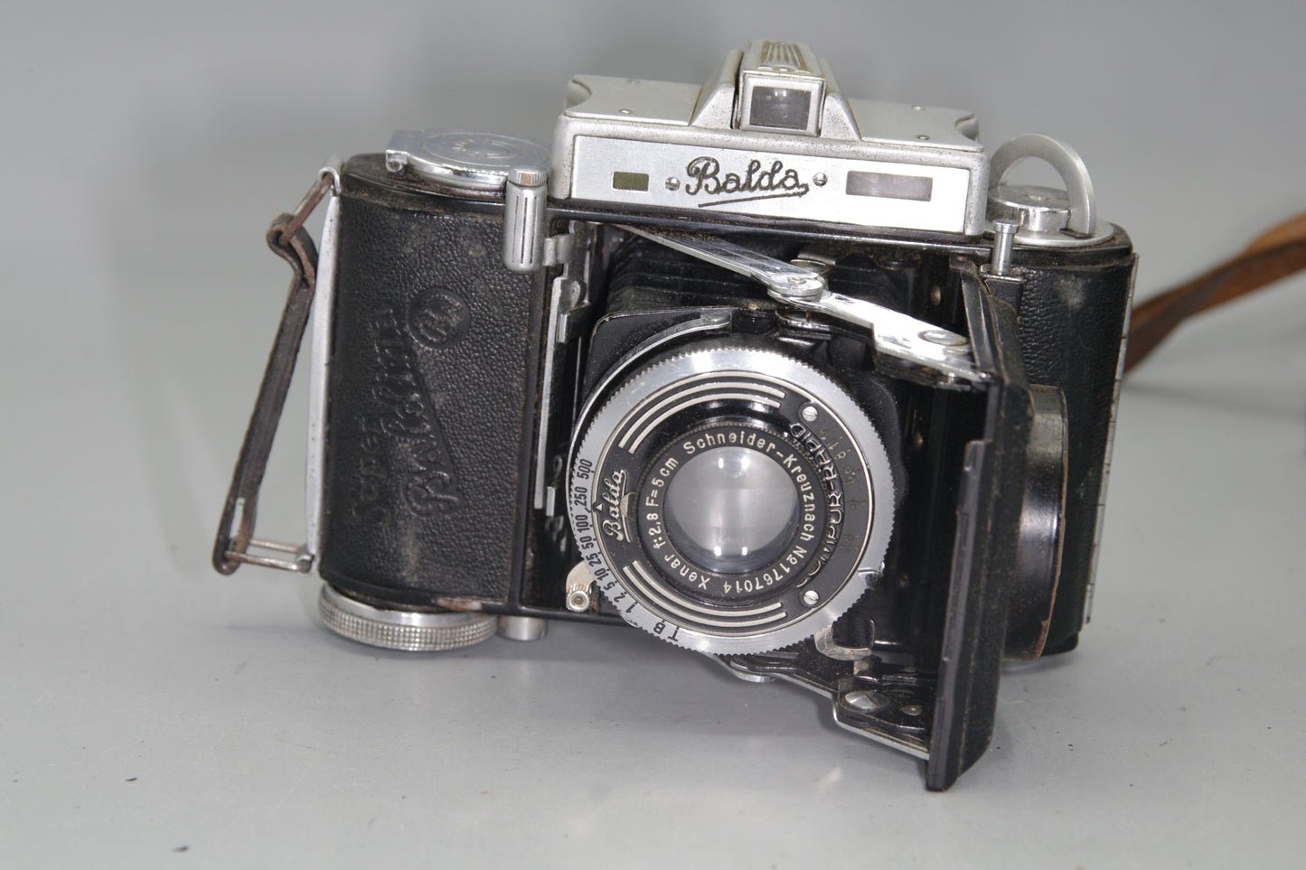 Balda Super Baldina Rangefinder Camera with Xenar 50mm F/2.8 Lens with case