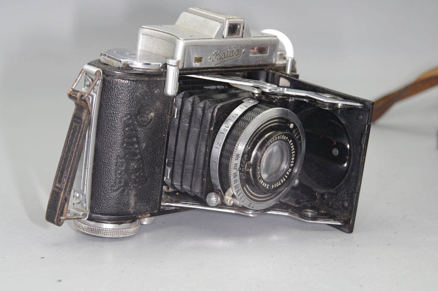 Balda Super Baldina Rangefinder Camera with Xenar 50mm F/2.8 Lens with case