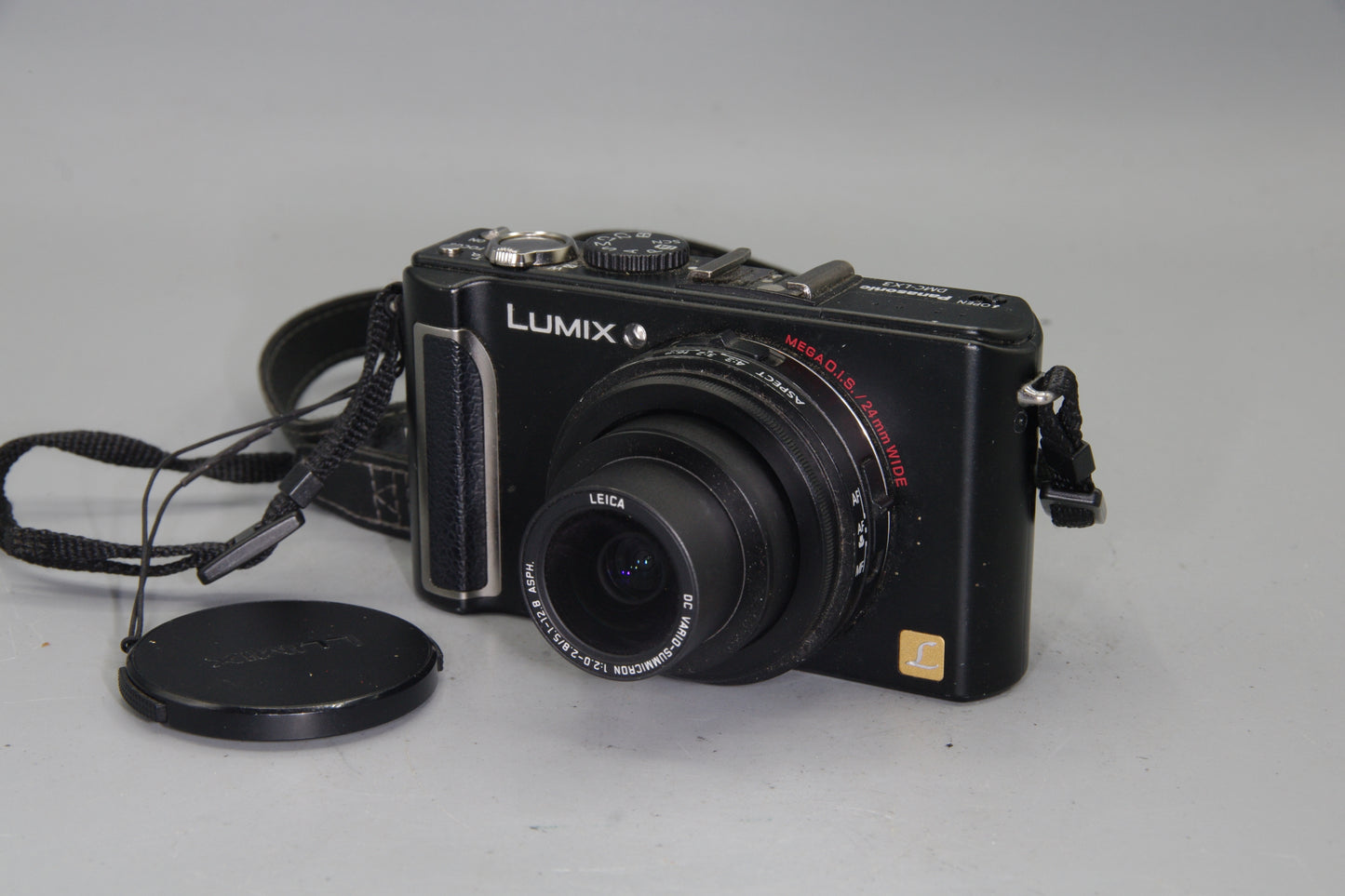 Panasonic Lumix DMC-LX3 Compact Camera 10MP f2.0–2.8 Leica Lens HD Video