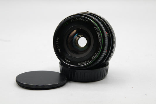Hanimex 28mm F/2.8 Lens - Fuji Bayonet Mount