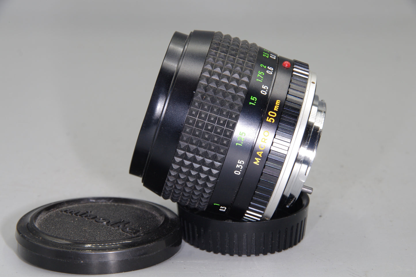 Minolta MC Macro Rokkor-QF 50mm f/3.5 Lens – Very Good Condition