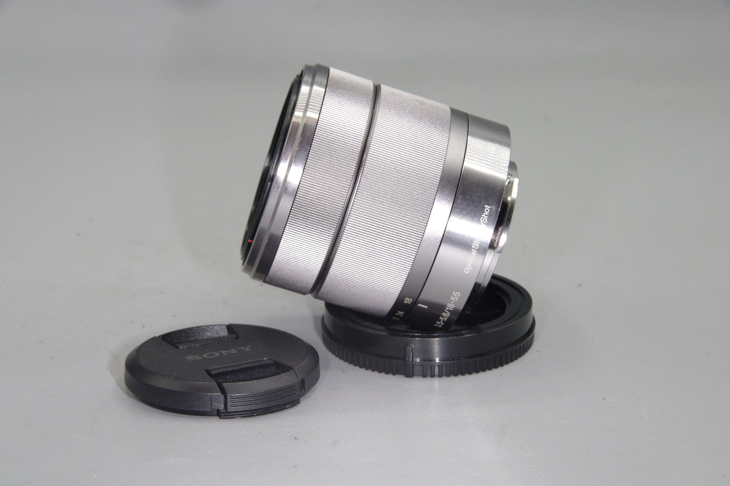Sony SEL1855 E 18–55mm f/3.5–5.6 OSS Lens – Very Good Condition