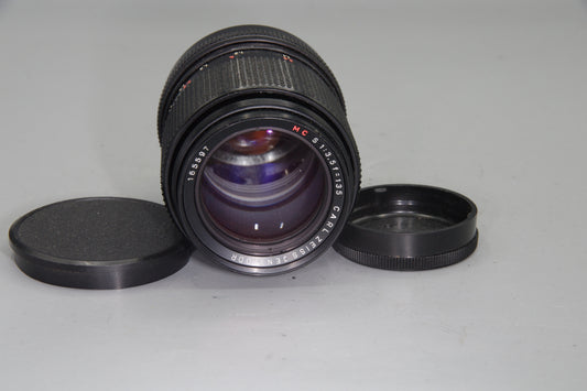 Carl Zeiss Jena DDR 135mm f/3.5 M42 Lens – Very Good Condition