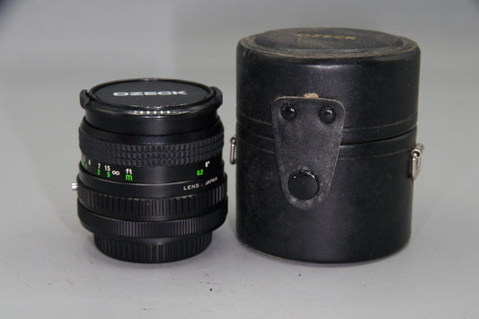 Super Ozeck II 28mm f/2.8 Wide Angle Lens - Excellent Condition