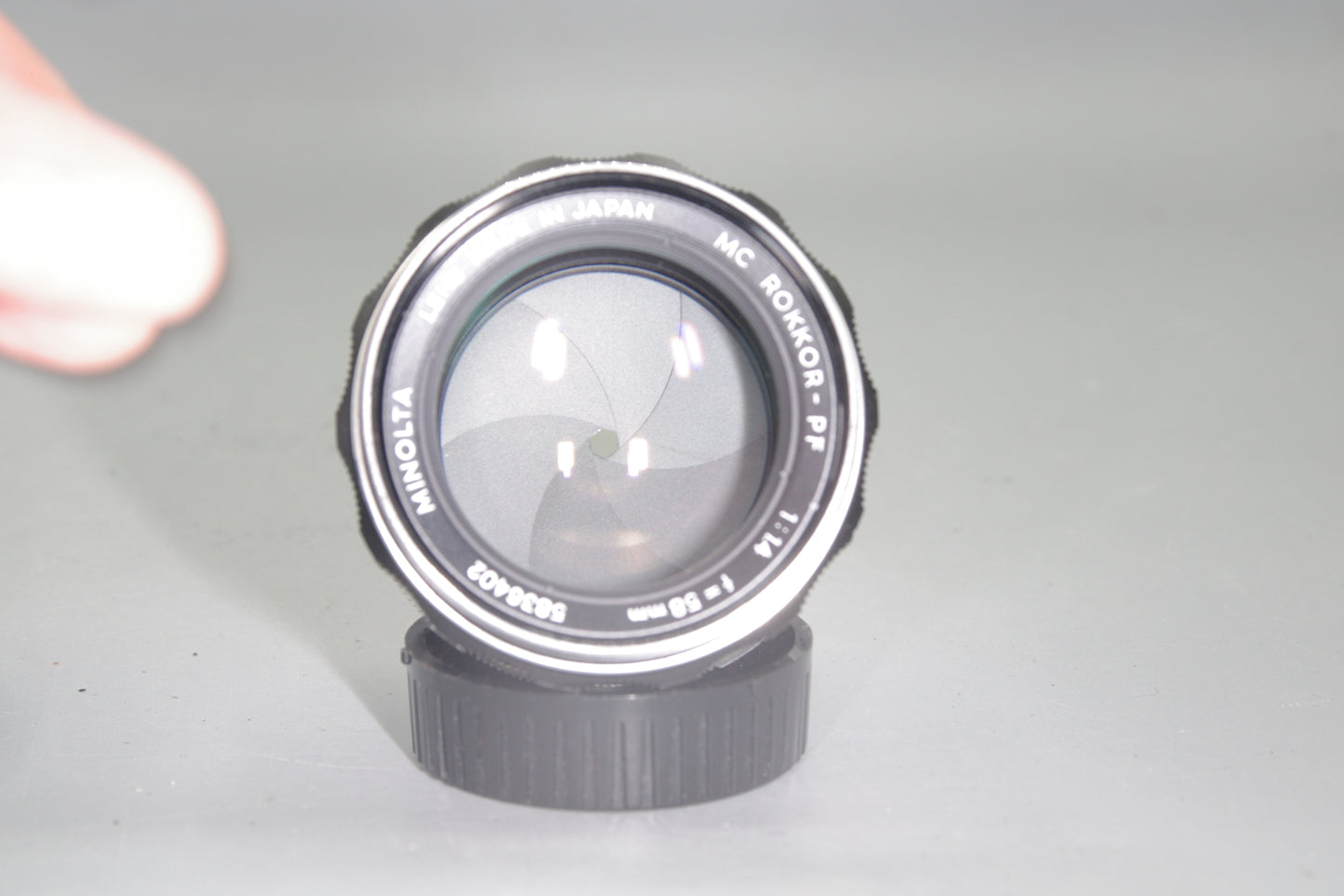 Minolta MC Rokkor-Pf 58mm F/1.4 MD Mount Lens -Excellent