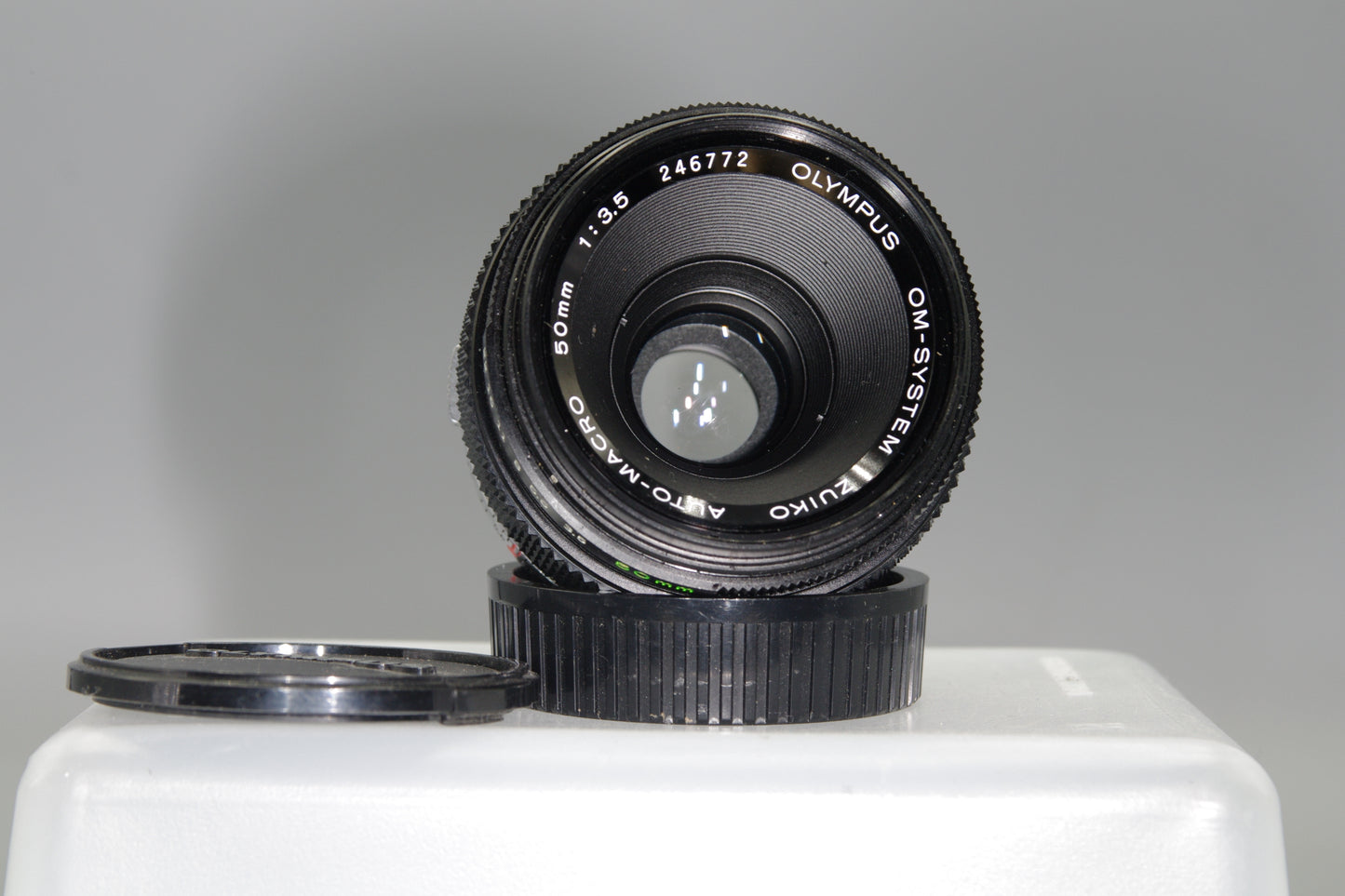 Olympus OM Zuiko Auto-Macro 50mm F/3.5 - Olympus OM Mount