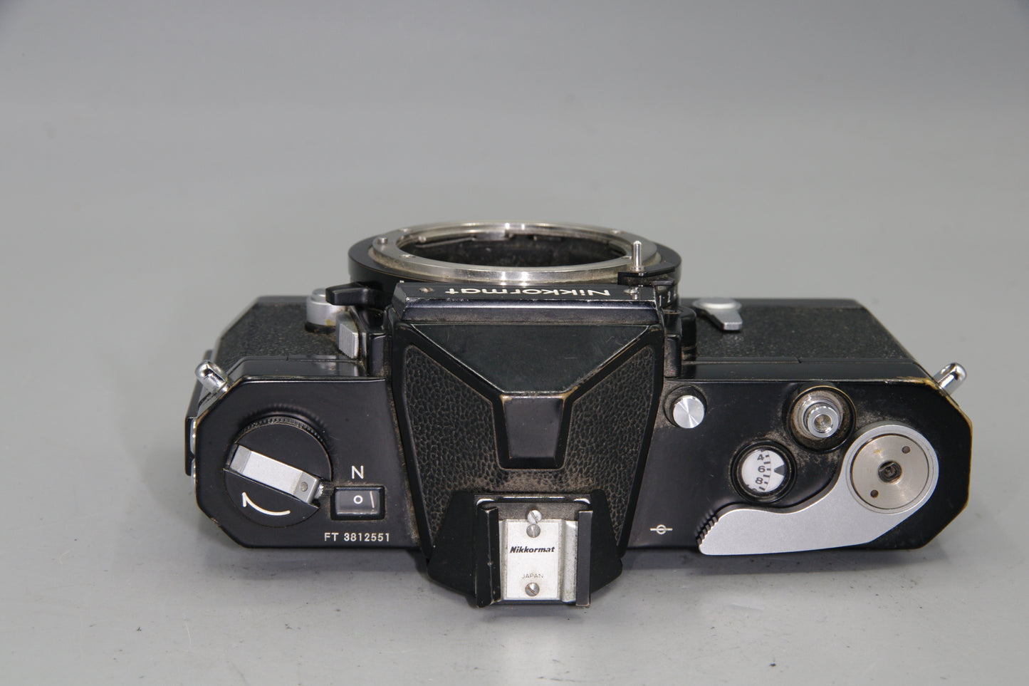 Nikon Nikkormat FTN 35mm SLR Film Black Camera Body – Tested Classic