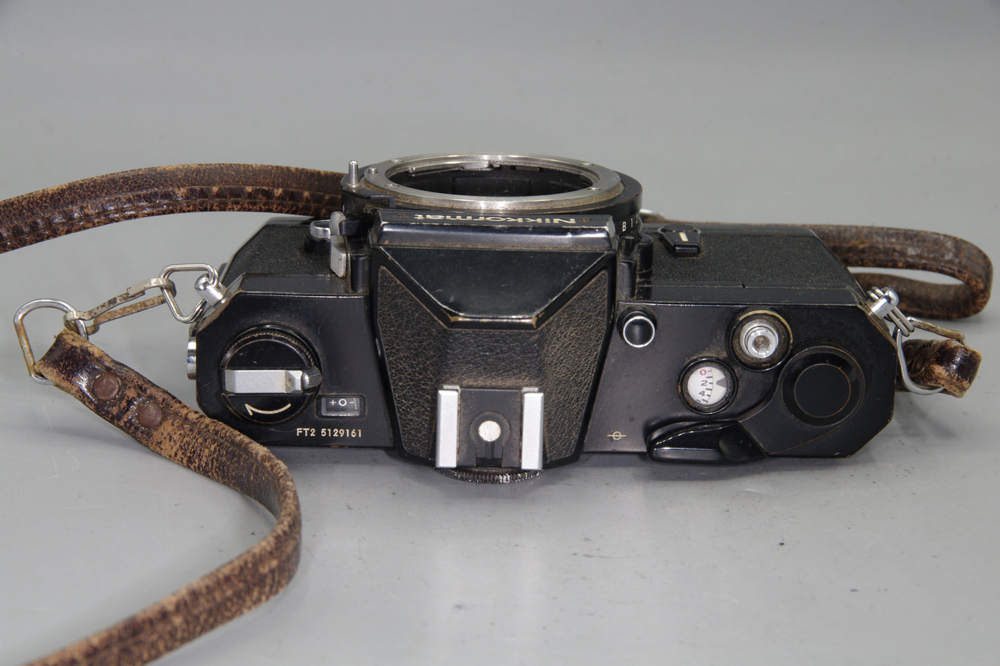 Nikon Nikkormat FT2 35mm SLR Film Black Camera Body - Tested - Battery included