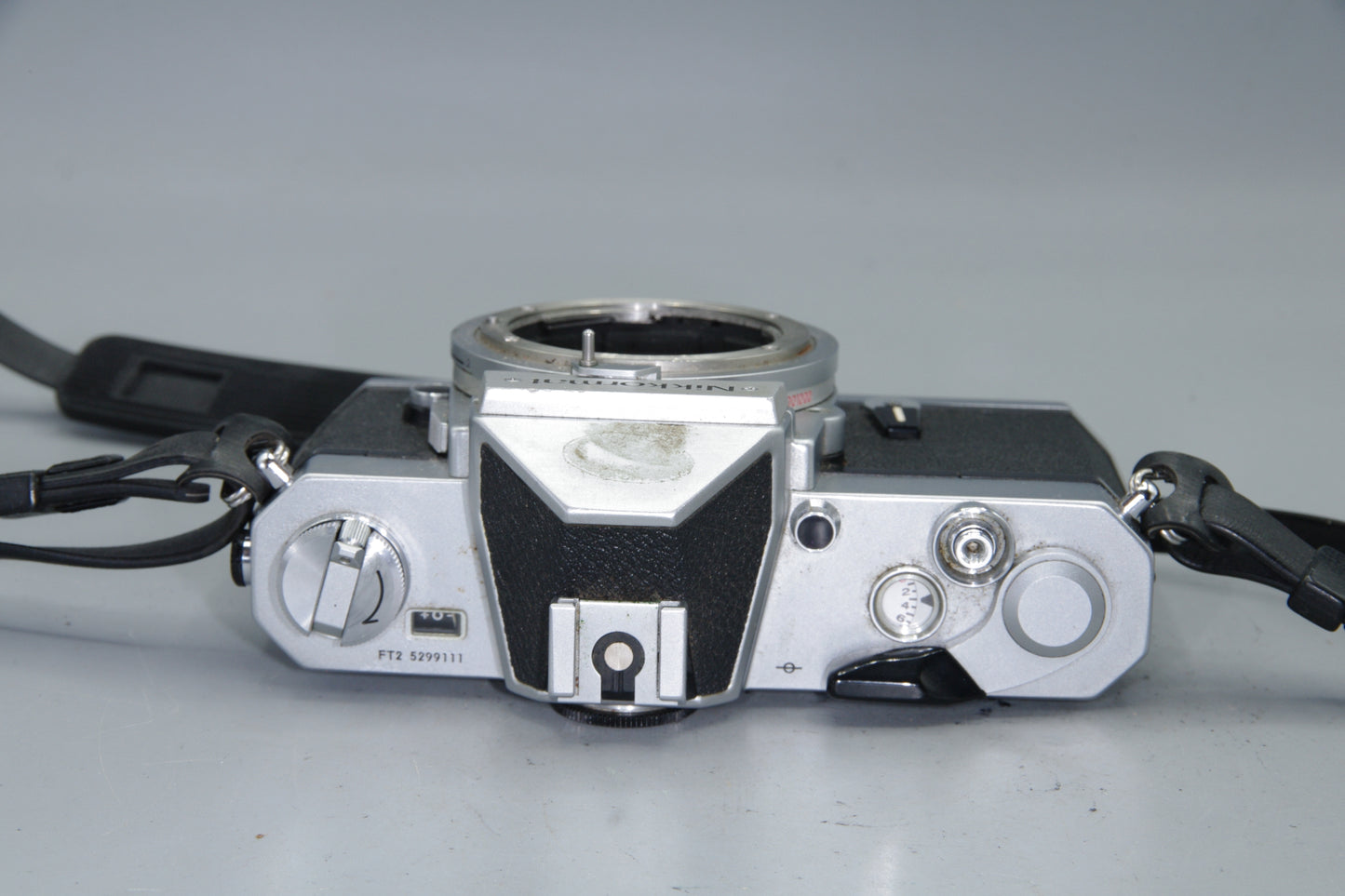 Nikon Nikkormat FT2 35mm SLR Film Silver Camera Body - Tested