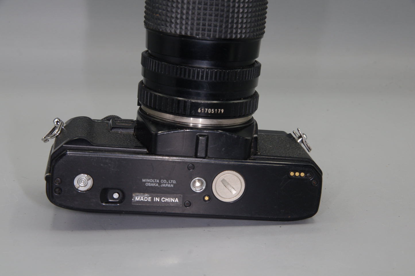 Minolta X-370s 35mm SLR + MD 35-70mm Lens – Tested – Clean + batteries