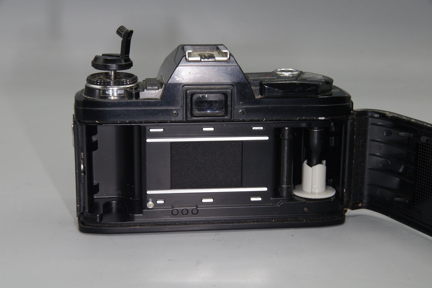 Minolta X-370s 35mm SLR + MD 35-70mm Lens – Tested – Clean + batteries