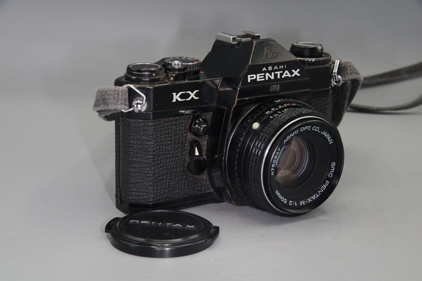 Pentax KX 35mm SLR Camera with Pentax-M 50mm F/2 Lens - Tested VGC