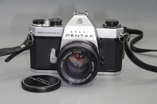 Asahi Pentax Spotmatic F + Takumar 55mm f/2 – Tested 35mm M42 SLR Camera