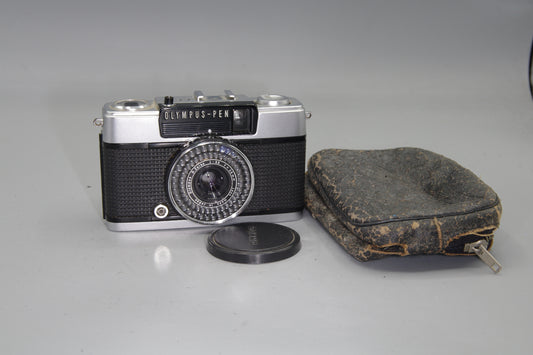 Olympus PEN EE-3 Half-Frame 35mm Film Camera – Red Flag Working