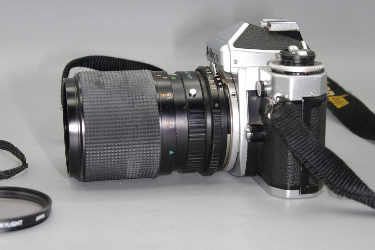 Nikon FE 35mm SLR with 35-100mm Lens and Batteries