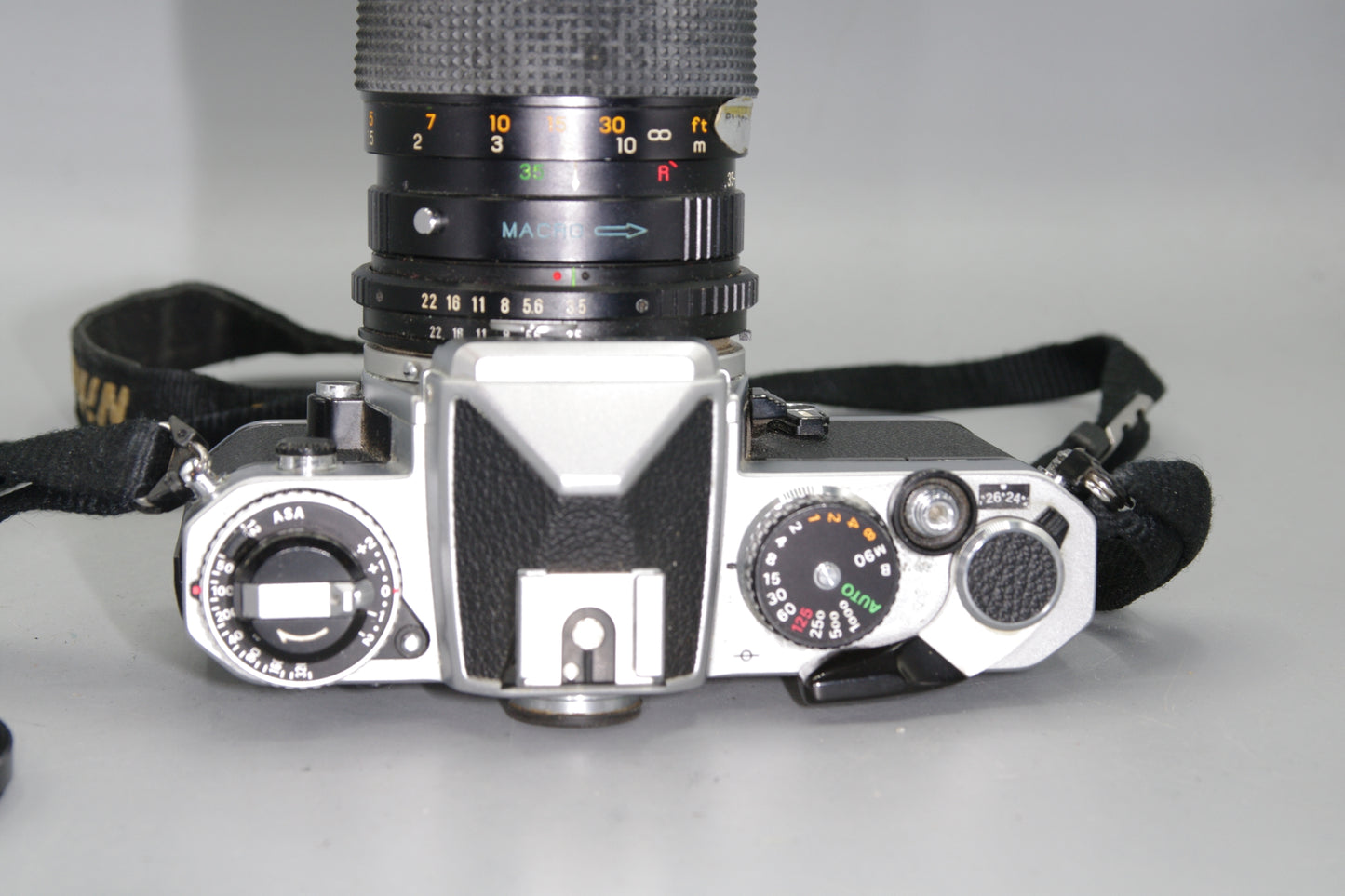 Nikon FE 35mm SLR with 35-100mm Lens and Batteries