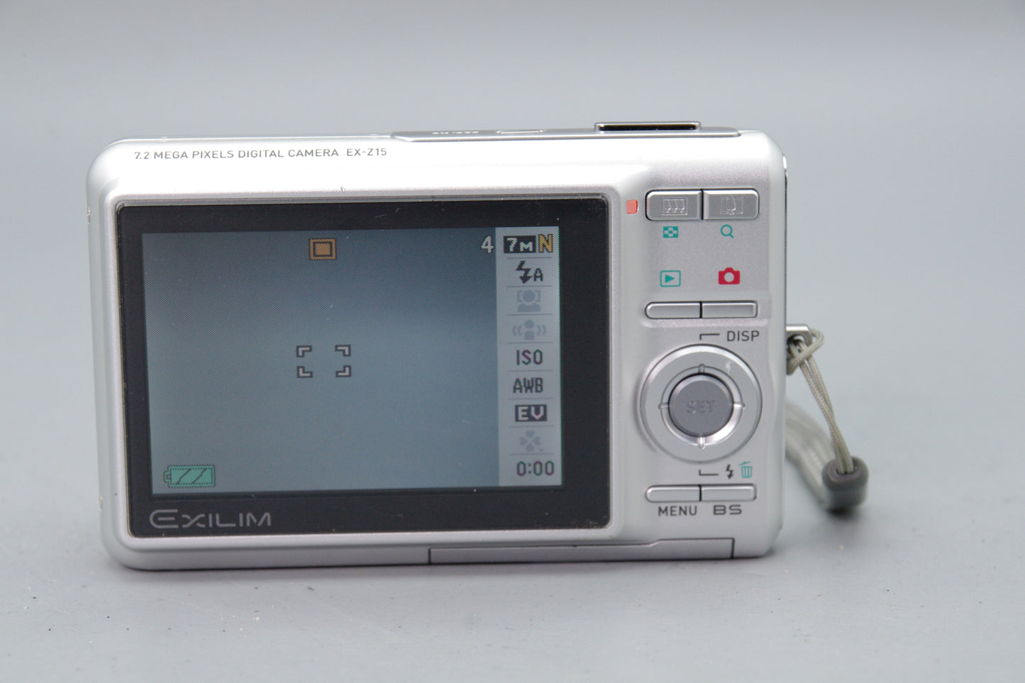 Casio Exilim EX‑Z15 7.2MP Compact Digital Camera – VGC