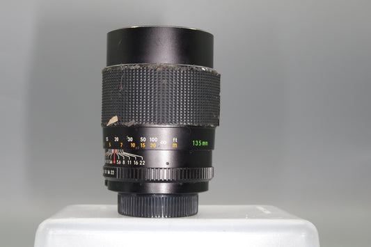 Auto Chinon 135mm F/2.8 Lens - M42 Mount