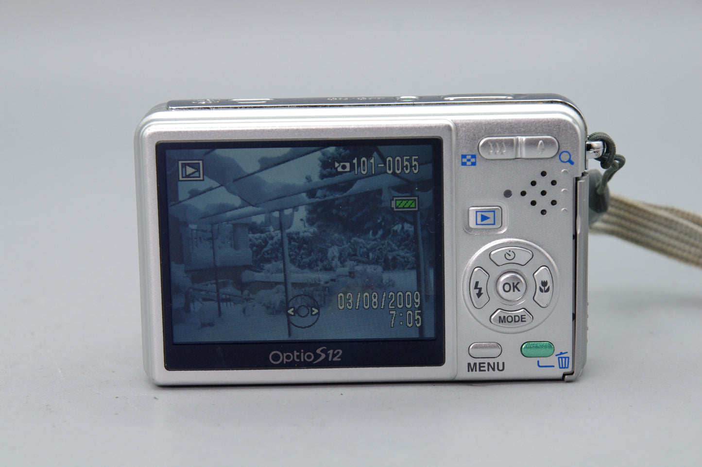 Pentax Optio S12 12MP Ultra‑Compact Digital Camera – VGC