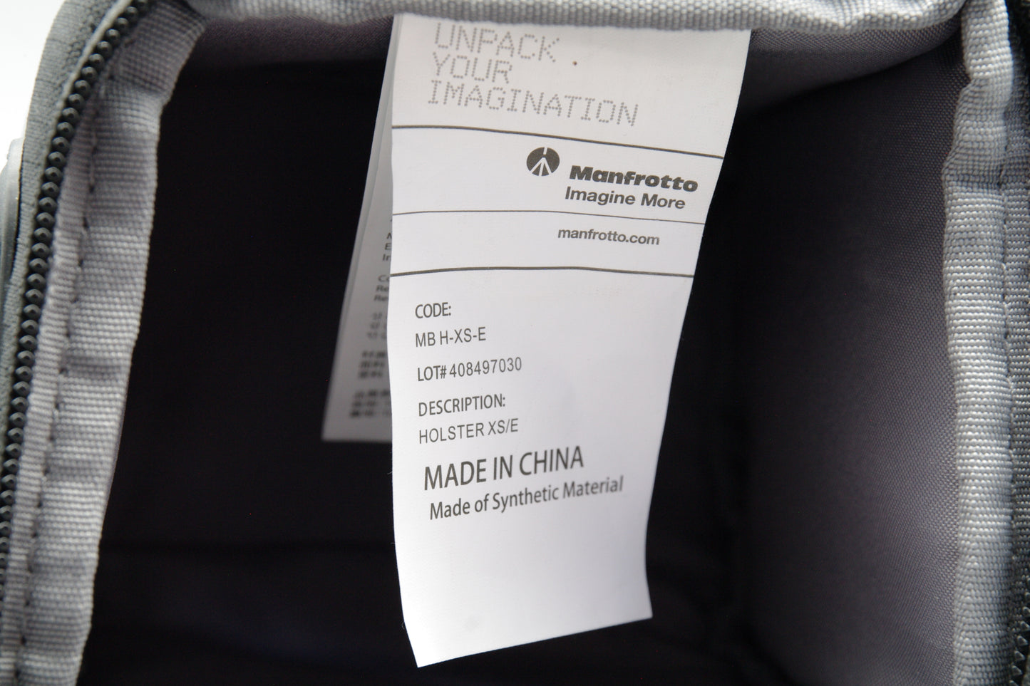Manfrotto Holster XS/E Camera Bag – Genuine Manfrotto – Very Good Condition