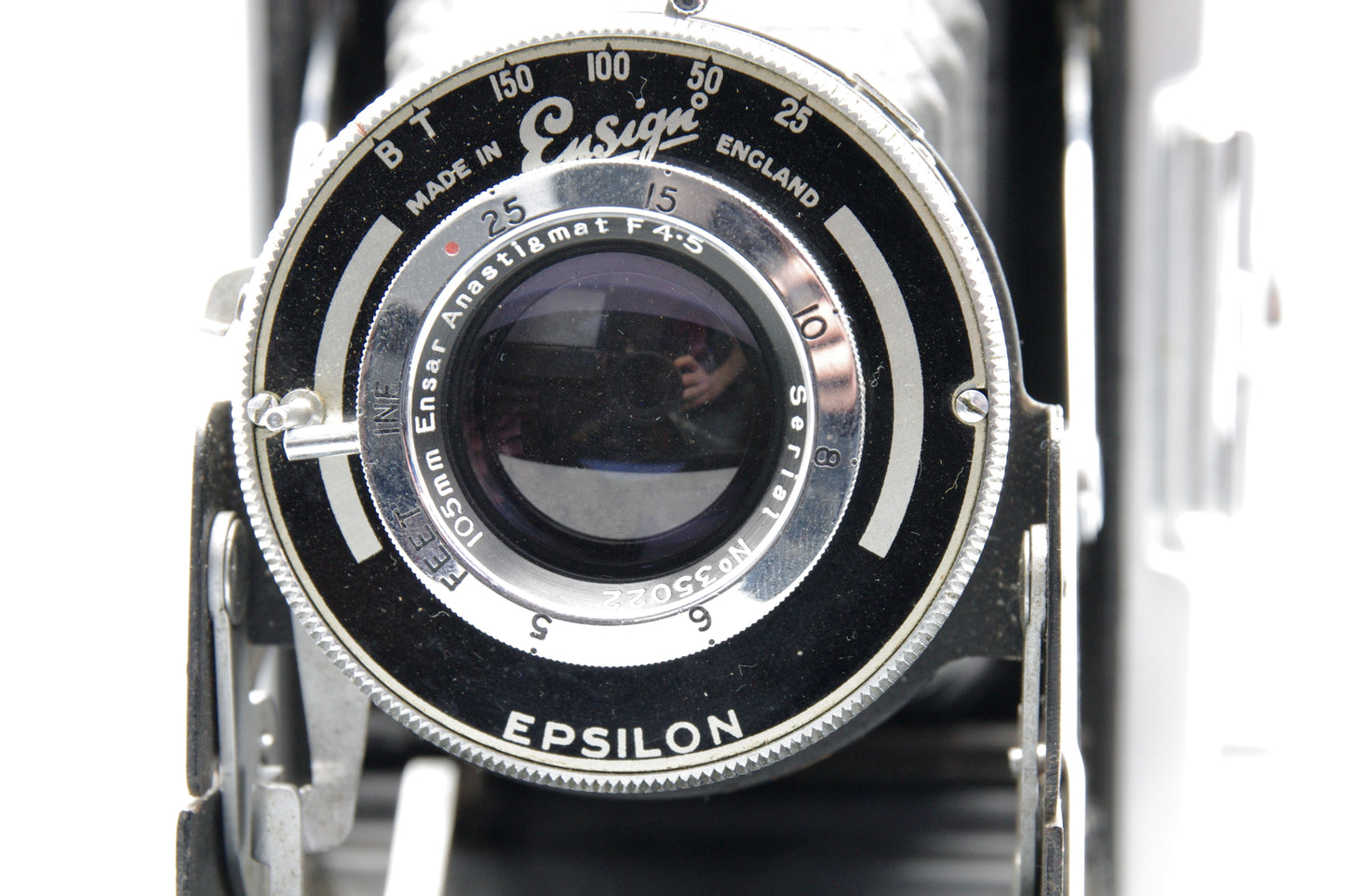 Ensign Ranger Special – Ensar 105mm F/4.5 Lens – Folding 120 Camera