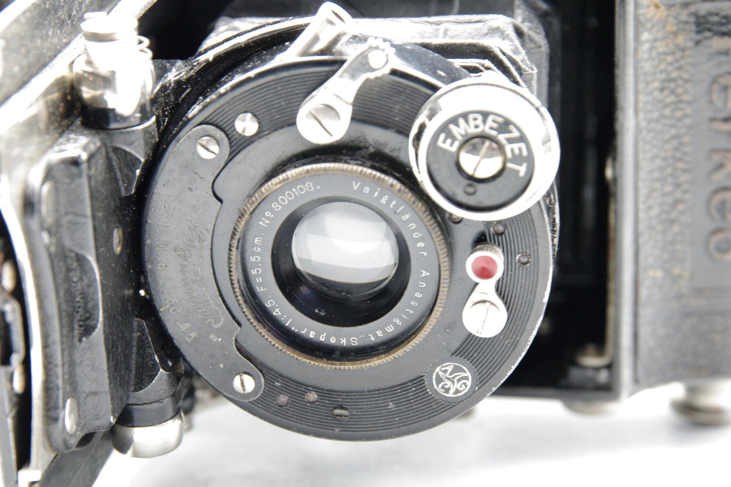 Voigtlander Perkeo Folding Camera with Skopar 5.5cm F/3.5 Lens