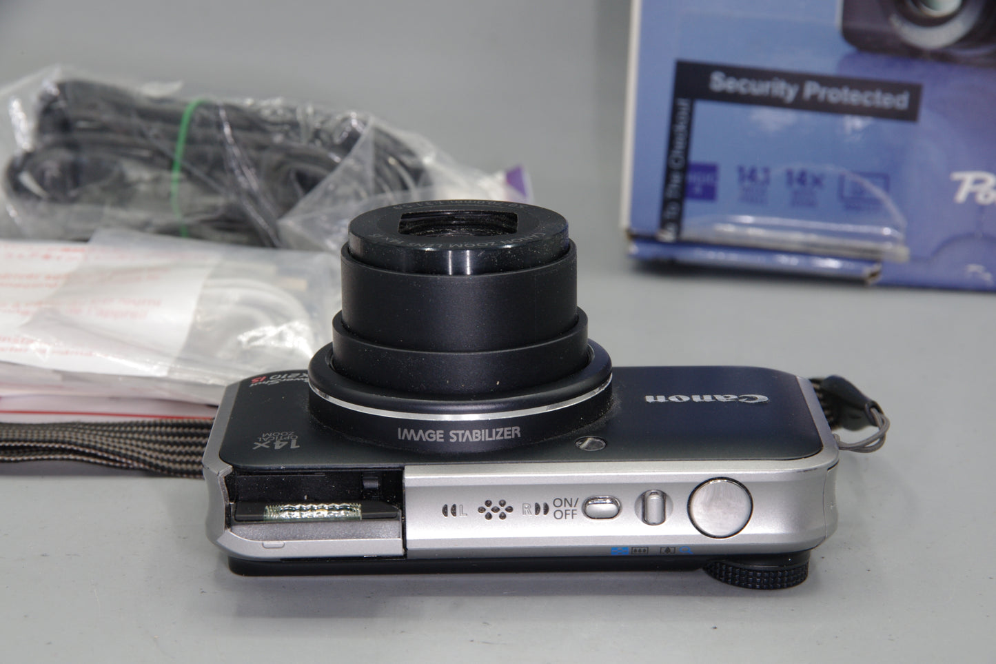 Canon PowerShot SX210 IS 14MP Compact Camera 14x Zoom HD - Boxed