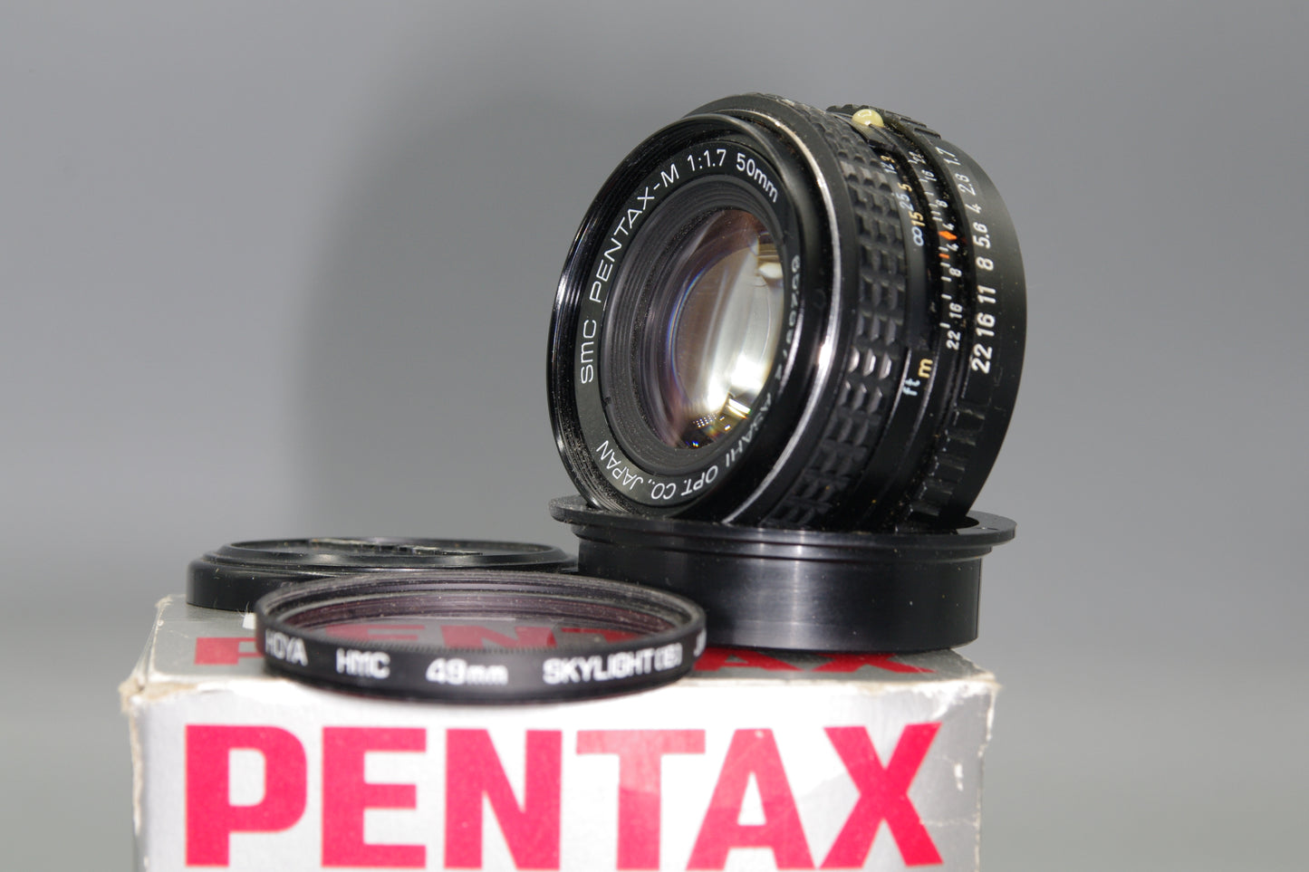 SMC Pentax-M 50mm f/1.7 Lens – K Mount, Boxed, Manual Focus, Excellent