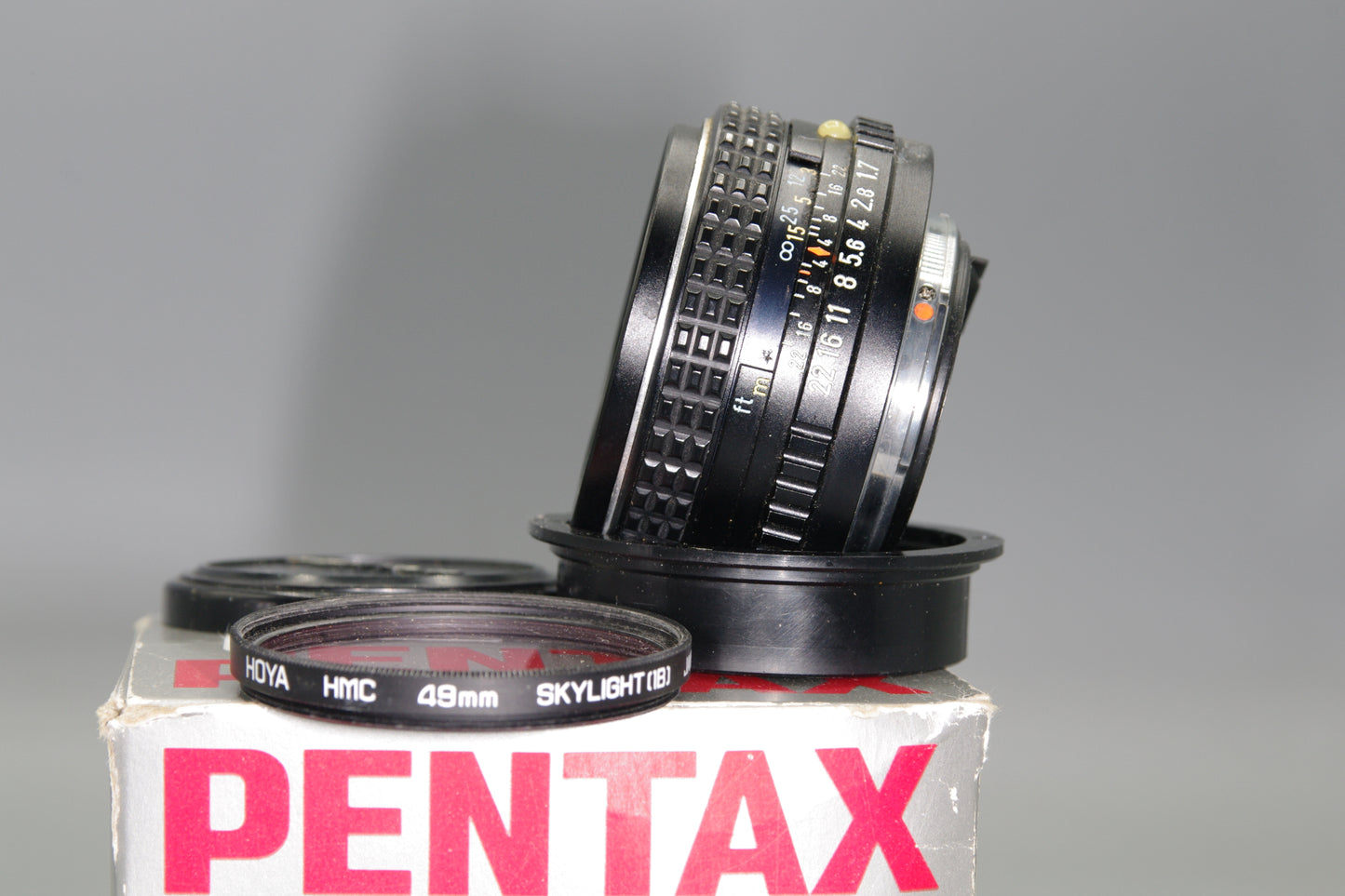 SMC Pentax-M 50mm f/1.7 Lens – K Mount, Boxed, Manual Focus, Excellent