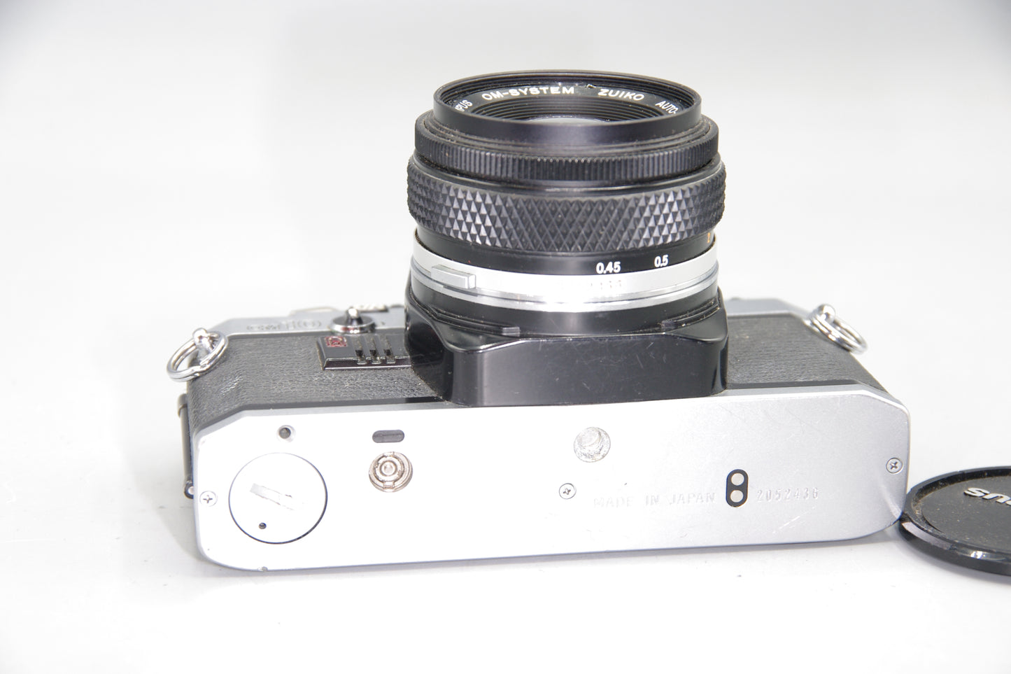 Olympus OM10 35mm SLR Camera with 50mm F/1.8 Lens+ Batteries - VGC