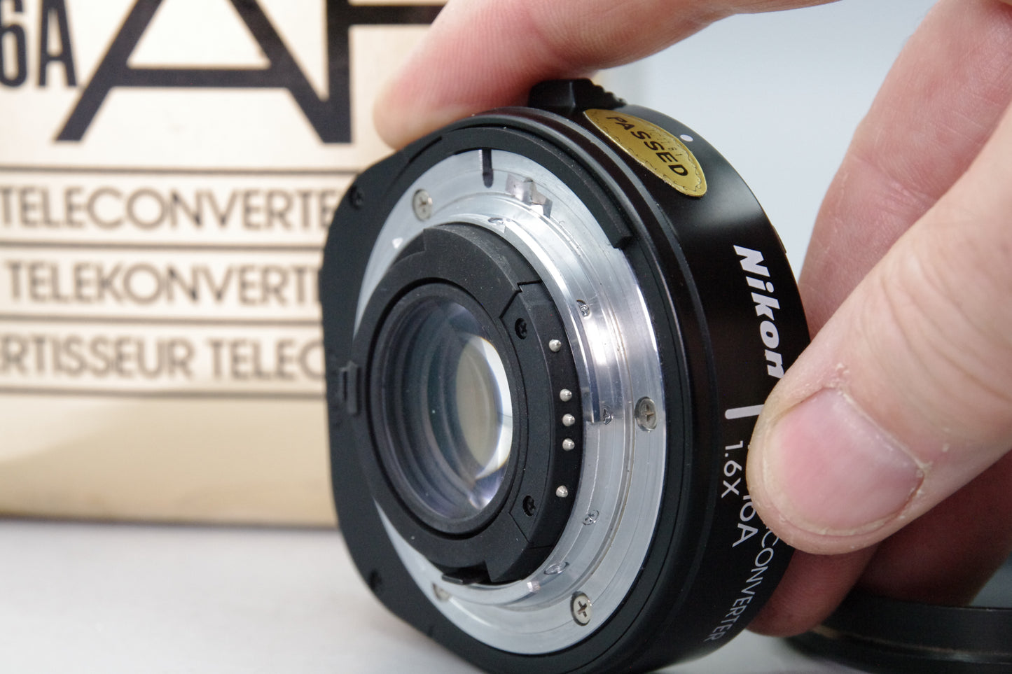 Nikon TC‑16A Autofocus Teleconverter – F‑Mount – Excellent Condition – Boxed