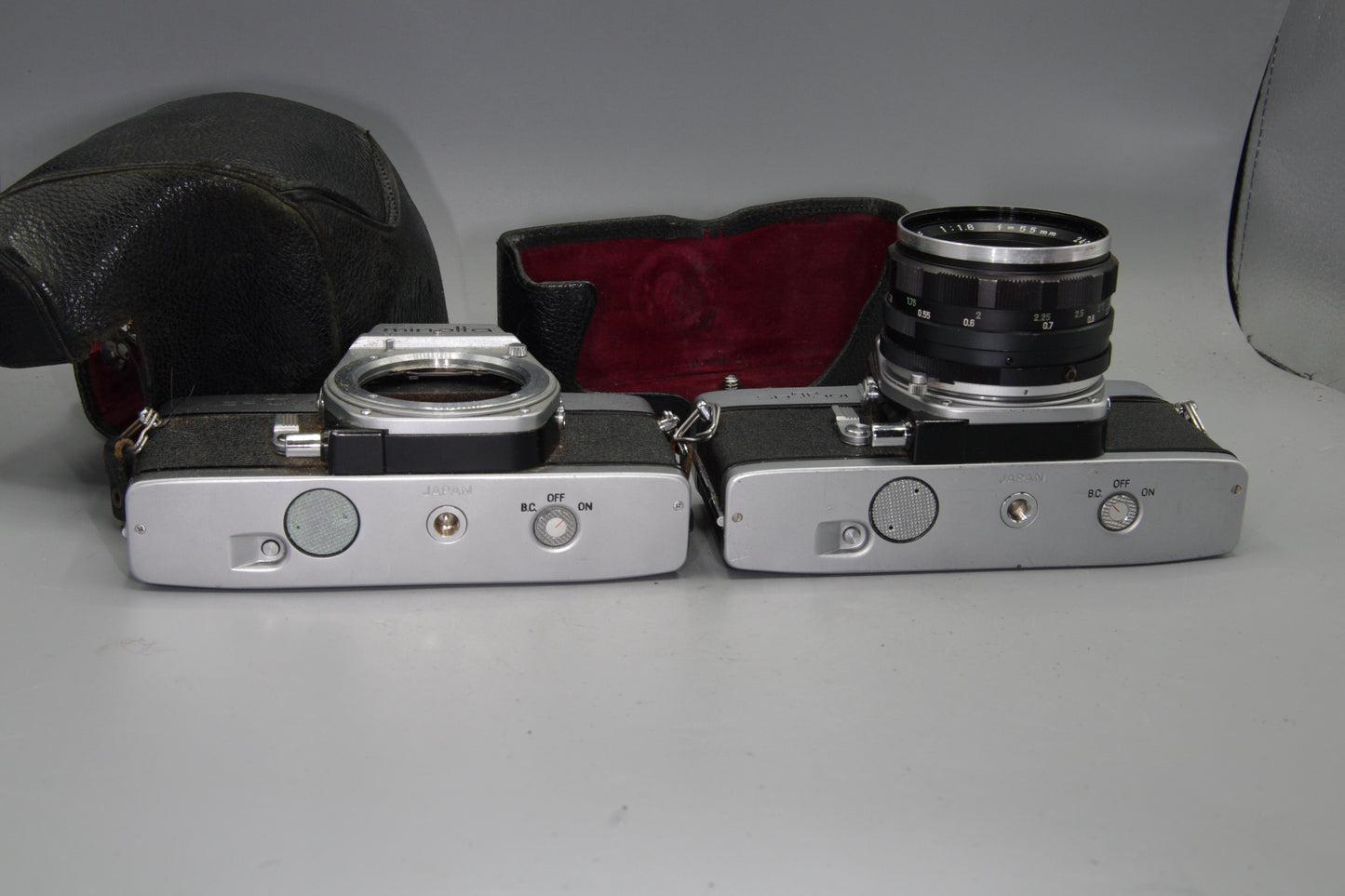 Minolta SR-T 101 35mm SLR + Rokkor 55mm F/1.8 lens and Spares Body