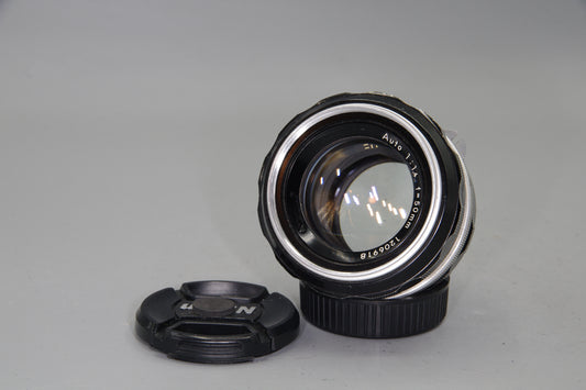 Nikon Nikkor-S 50mm f/1.4 Non-AI Lens - F Mount - Vintage - Very Good