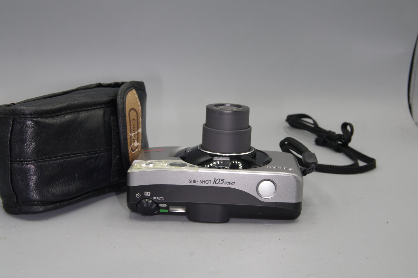 Canon Sure Shot 105 35mm Film Camera - 38–105mm Zoom - Excellent