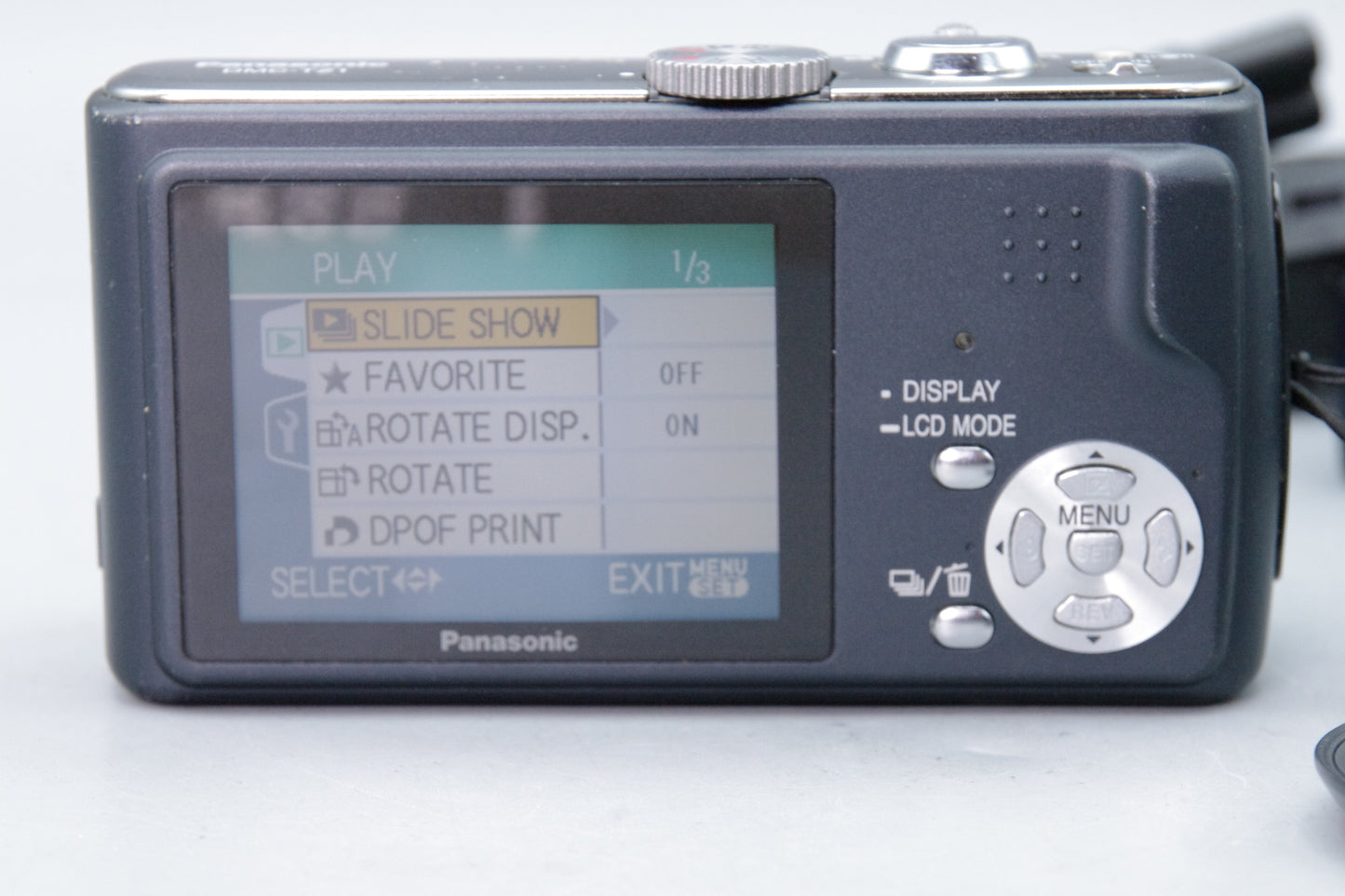 Panasonic Lumix DMC‑TZ1 Blue – 5MP – 10× Leica Zoom – Excellent – Tested – Charger