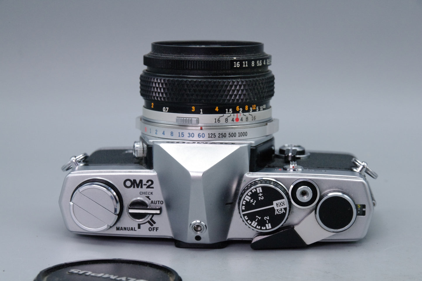 Olympus OM-2 35mm SLR + Zuiko 50mm f/1.8 Lens - VGC -New Batteries