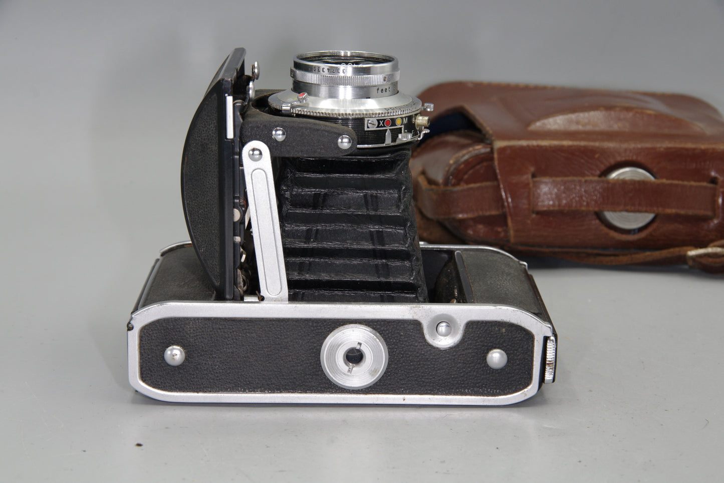 Voigtländer Perkeo I 6x6 Folding Camera –80mm F3.5 Lens – 1950s German Icon
