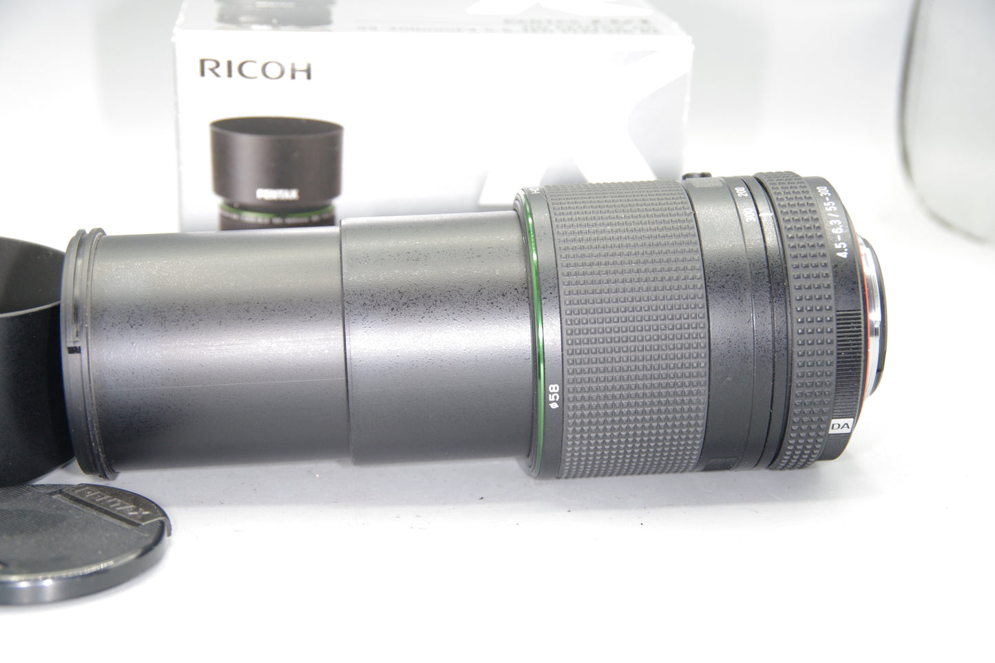 Pentax DA HD 55-300mm F/4.5-6.3ED PLM WR RE Mint Boxed Weather-Sealed