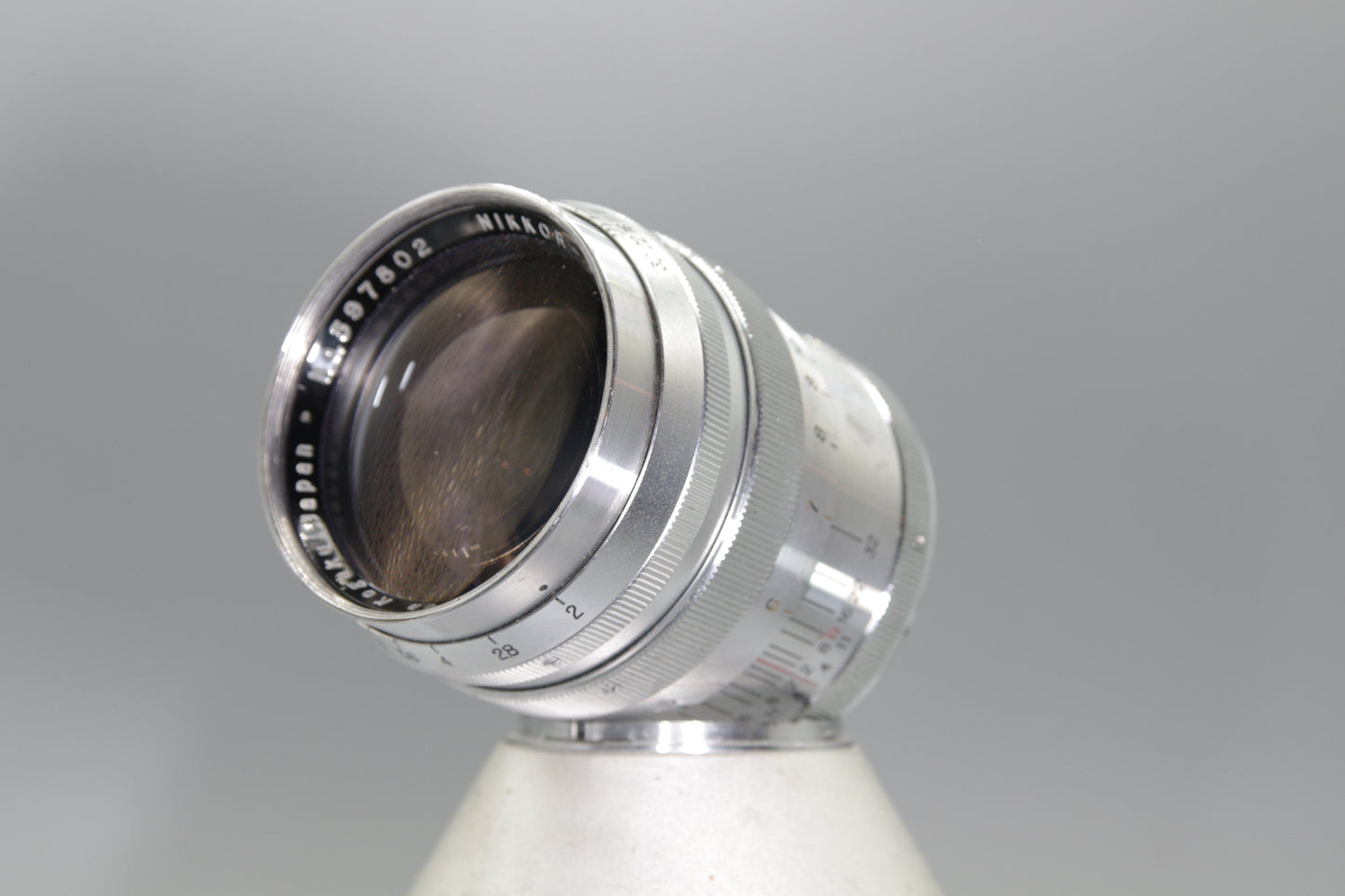 Nikkor-P C 8.5cm f/2 LTM L39 Screw Mount Lens
