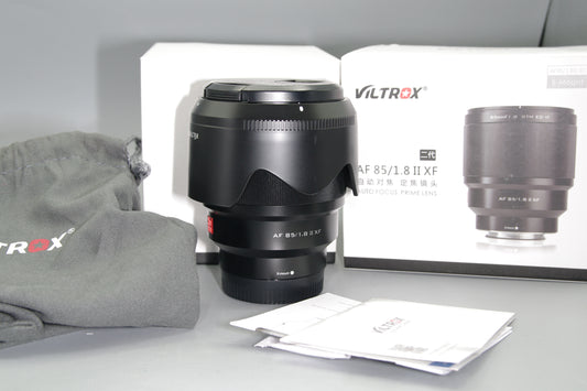 Viltrox AF 85mm F/1.8 II XF Lens - Box/Mint - Fuji X Mount