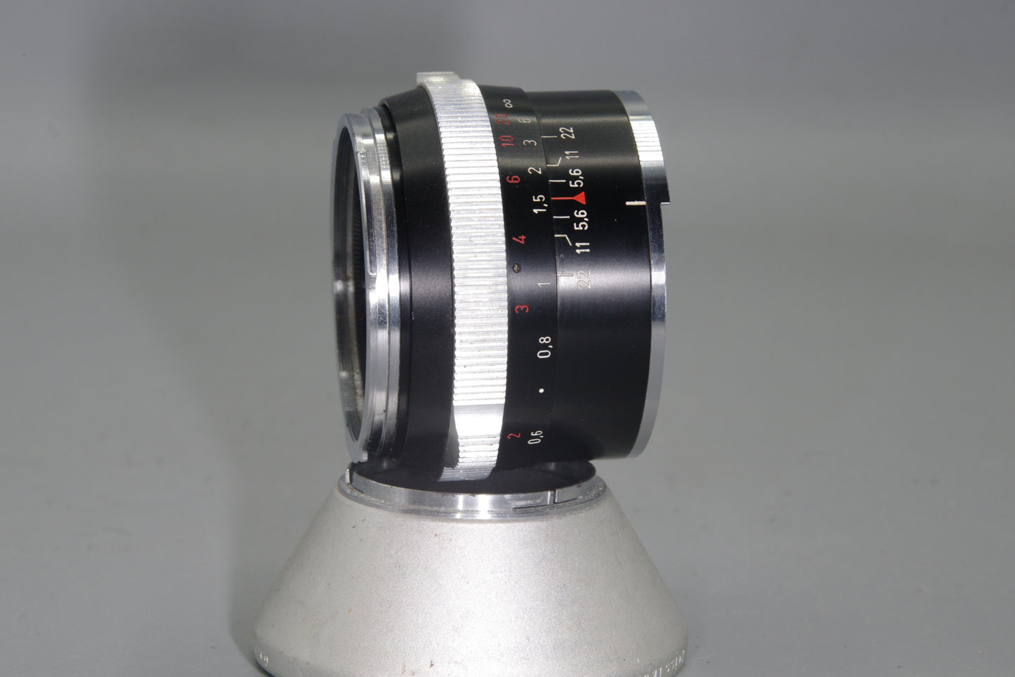 Black Carl Zeiss Contarex Tessar 50mm F/2.8 Bayonet Mount Lens