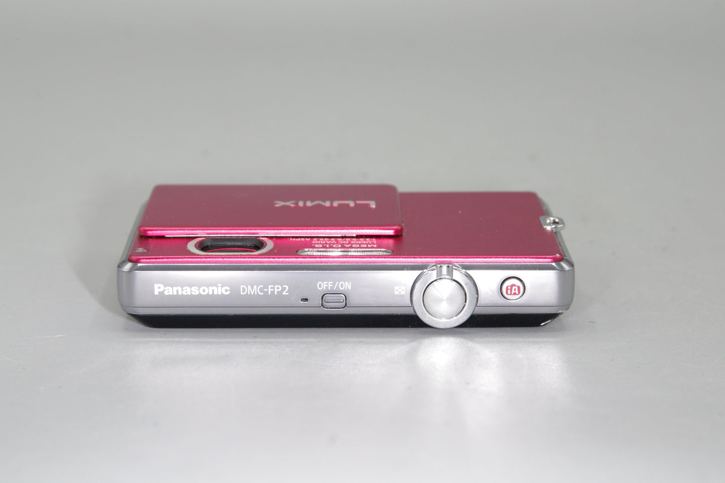 Red Panasonic Lumix DMC-FP2 14MP Ultra Compact Digital Camera - Pls Read