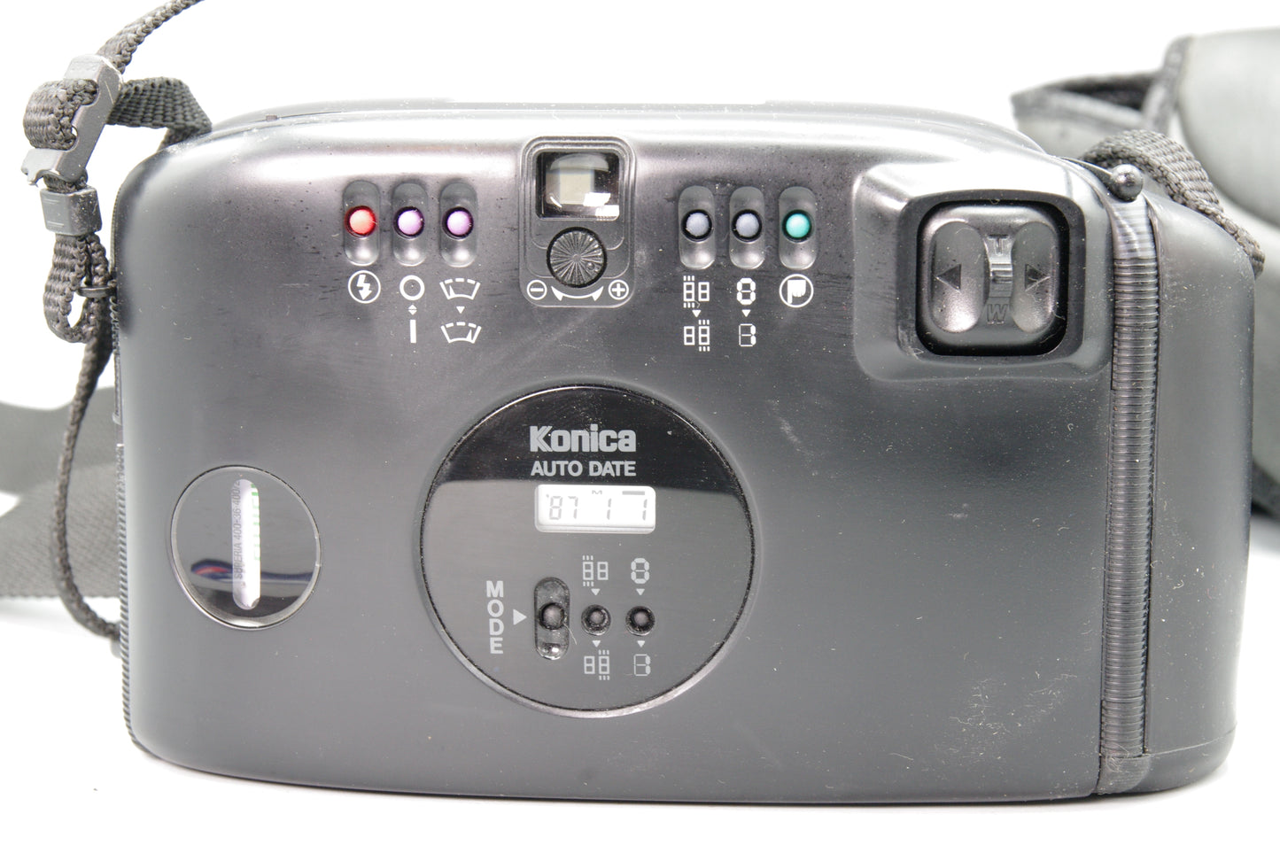 Konica Aiborg 35mm Film Camera – Fully Working – With Case – Very Good