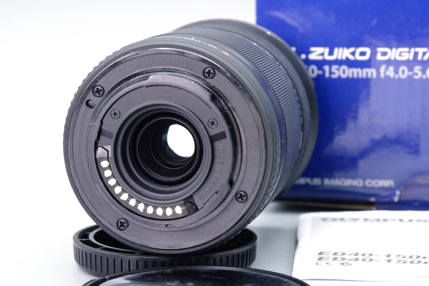 Olympus M.Zuiko Digital 40-150mm F/4-5.6 R ED MSC M4/3 lens - Boxed