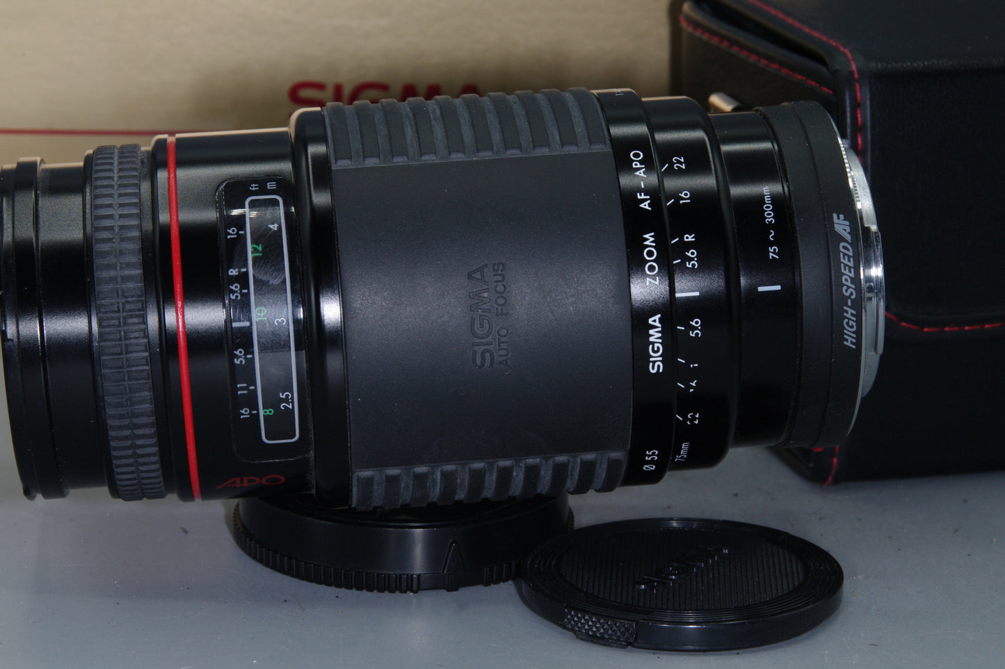 Sigma Zoom APO 75-300mm F/4-5.6 - Minolta A Mount - Boxed Excellent