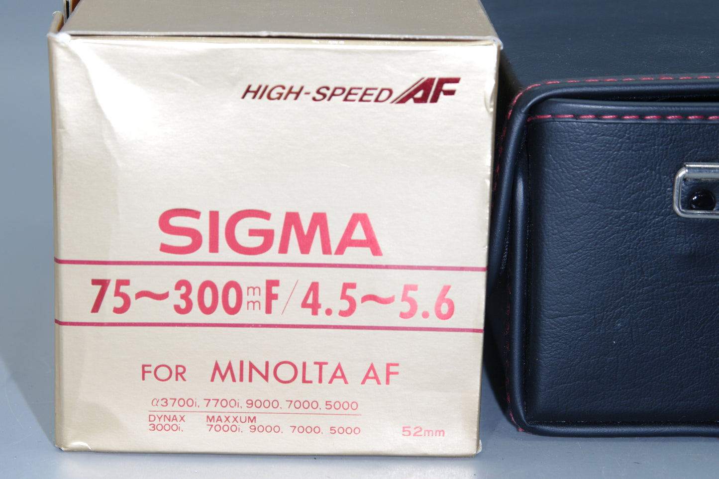 Sigma Zoom APO 75-300mm F/4-5.6 - Minolta A Mount - Boxed Excellent