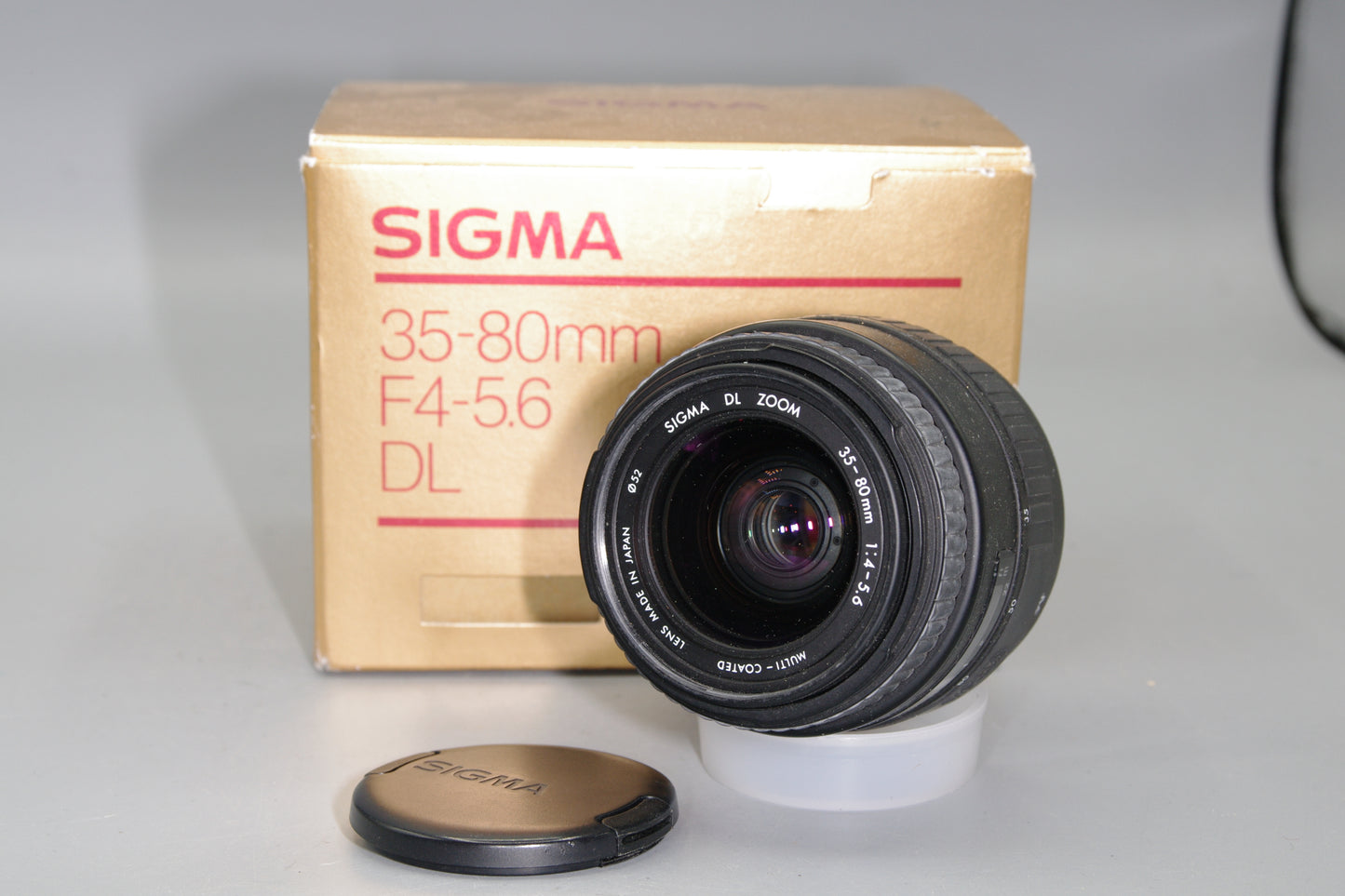 Boxed Sigma AF 35-80mm F/4-5.6 DL Lens - Sigma AF (SAF) Mount
