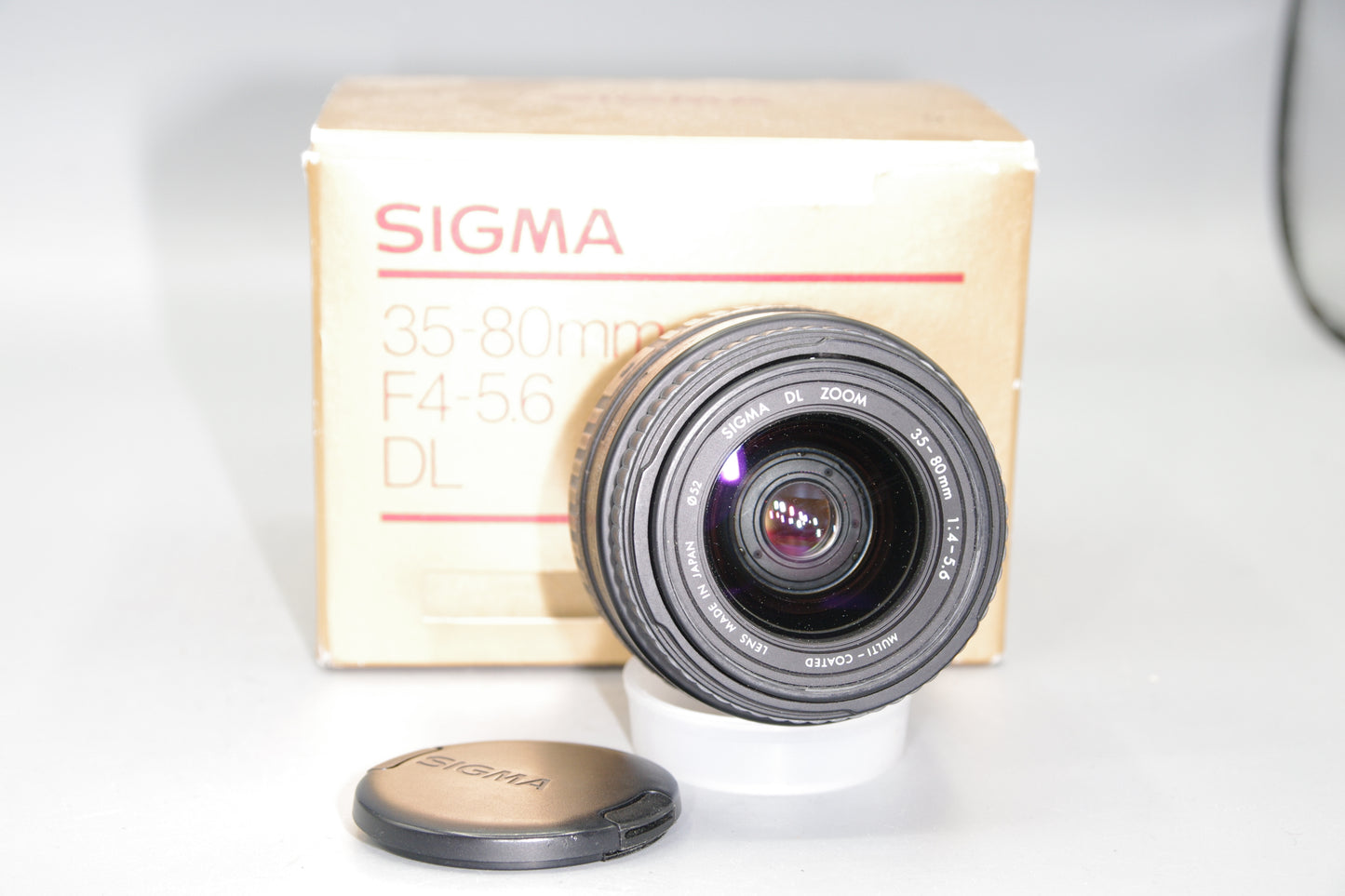 Boxed Sigma AF 35-80mm F/4-5.6 DL Lens - Sigma AF (SAF) Mount